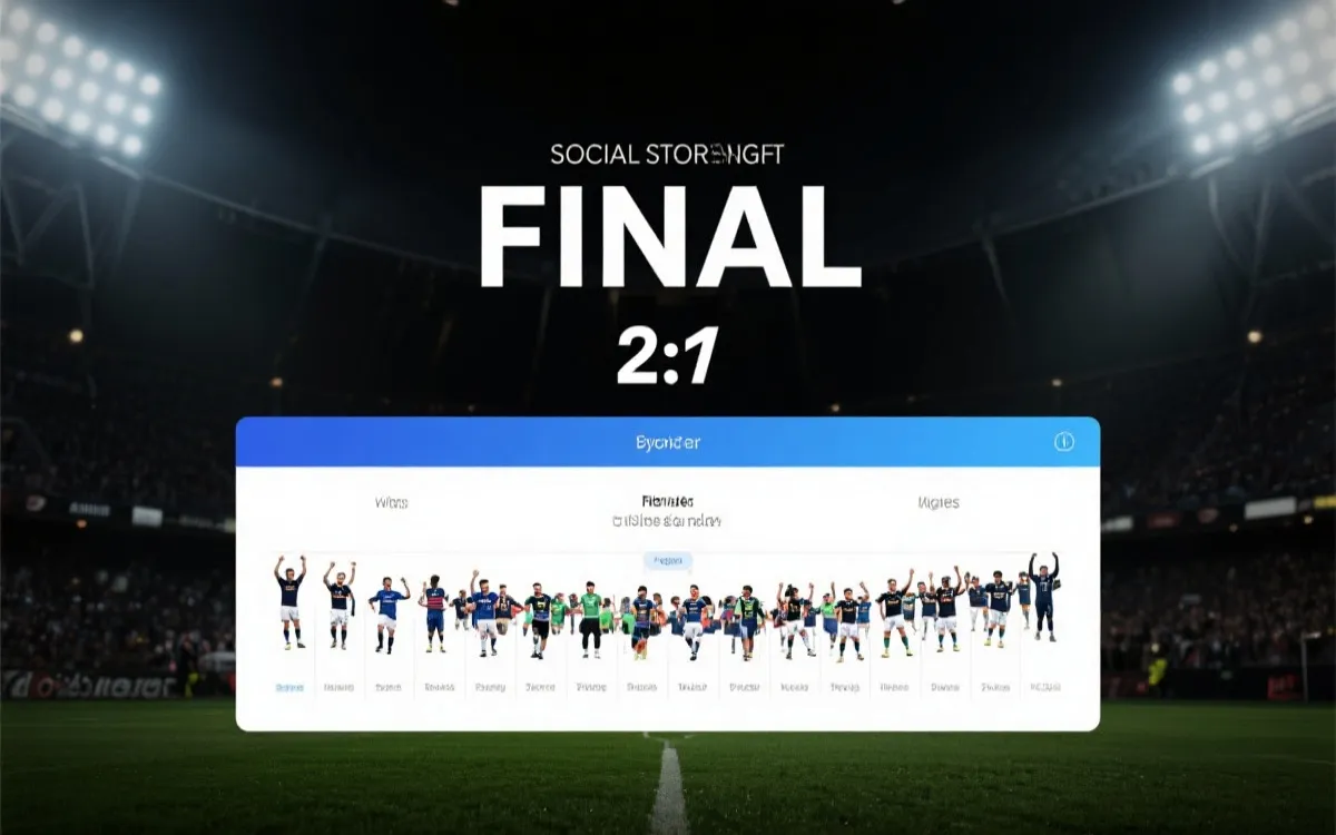 决赛之夜的Instagram Stories分镜：倒计时、阵容公布、关键时刻快闪与赛后纪念封面